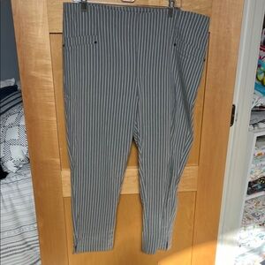 Maurices Gray Pinstripe Dress Pants
